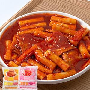 [굿커머스][삼시오끼] 국물+로제크림 떡볶이 2종세트