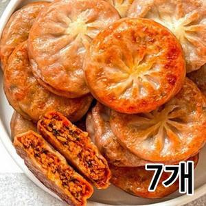 명장 우리밀 왕호떡 김치만두 420g(7개)