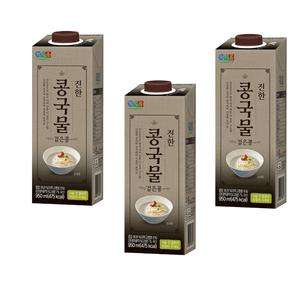 정식품 진한 콩국물 검은콩 950ml 3팩