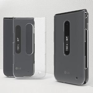 아트박스/원스 KS 포유 투명 하드 케이스 스타일 갤럭시 LG 폴더 커버