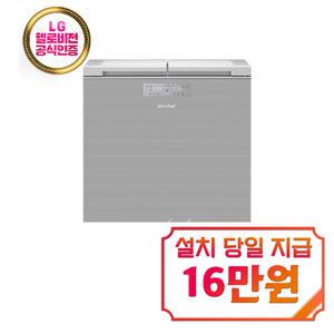 [위니아] 딤채 뚜껑형 김치냉장고 221L (노트 실버) / NDL22JEWNS / 60개월 약정