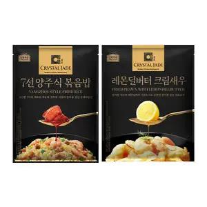 상하키친 크리스탈제이드 양주식볶음밥, 1kg, (250g, 4개), 1개+레몬딜버터크림새우, 355g, 1개