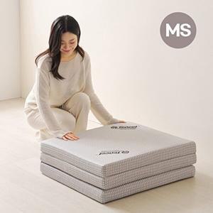 [라누베]버팀 3단 접이식 매트리스 토퍼 MS(75x200x7.5cm)