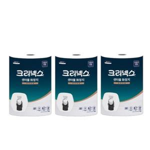 크리넥스 센터풀 프리미엄 점보롤화장지(45349  800매X2겹) 3팩
