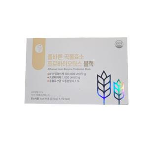 올바른 곡물효소 프로바이오틱스 블랙 90포 1개