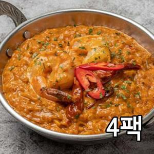 [기타]베나레스 인도전통 매콤한 새우카레 250g 4팩
