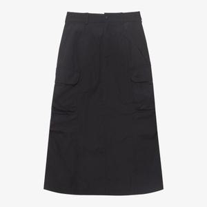 노스페이스 화이트라벨 여자 롱스커트 25SS 여성 쉘던 스커트 NK6NR33J BLK