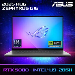ASUS ROG 제피러스 G16 GU605CW-QR115W 인텔 U9-285H 지포스 RTX5080 OLED 게이밍 노트북