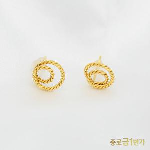 순금 귀걸이 로프 1.875g