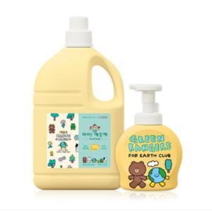 (NEW) 아이깨끗해 핸드워시 4.5L 대용량 리필+490ml 공용기