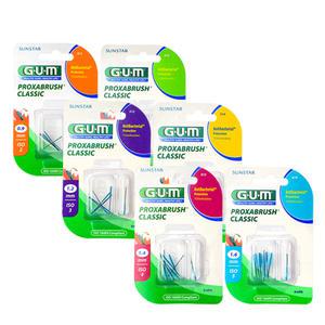 GUM 검 치과 항균 트래블러 치간칫솔(8p)(412 414 512 514 612 614) 3개
