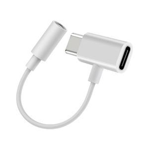 Coms USB C타입 to 3.5mm 오디오 젠더 충전 IH617