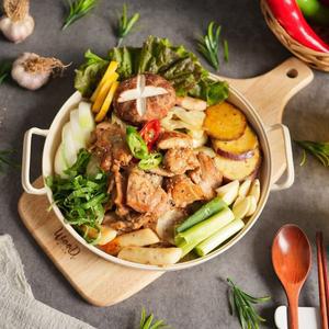 [기타][허그닭] 국내산 춘천 든든 간장닭갈비 1kg (3~4인분)