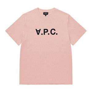 아페쎄 VPC 공용 반팔티셔츠 COHBM M26384 TFI ROSE/DARK NAVY