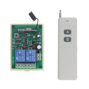스마트 스위치 3000M 장거리 DC 12V 24V 채널 2CH RF 무선 원격 제어 시스템 송신기 수신기 315 433 MHz