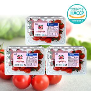 꿀당도 스테비아 대추방울토마토 1.5kg (500gx3팩)