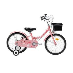 [삼천리자전거]삼천리 2025 아이바이크 45.72cm(18인치) 라이트핑크 접이식 보조바퀴자전거 체인자전거