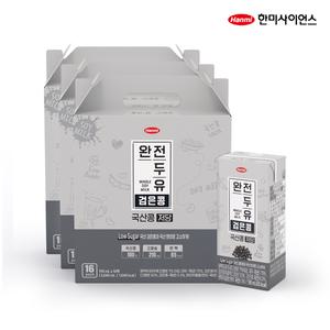 한미사이언스 완전두유 국산콩 검은콩 저당 190㎖ 48팩