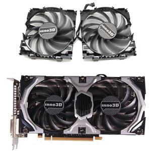CF-12915S 게임용 그래픽 카드 냉각 팬 Inno3D GTX960 970 1060 GPU 쿨러 DC 12V 0.35A 4 핀