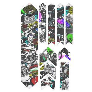 3D MTB 자전거 프레임 보호대 스크래치 방지 이동식 스티커 도로 Paster 가드 커버 프론트 포크