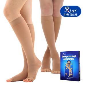 [종로의료기]미국산 렉스타 213 의료용 압박스타킹 무릎형 발트임 중강압 혈액순환