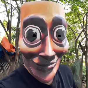 퉁퉁퉁 사후르 가면 마스크 코스프레 복장 인형