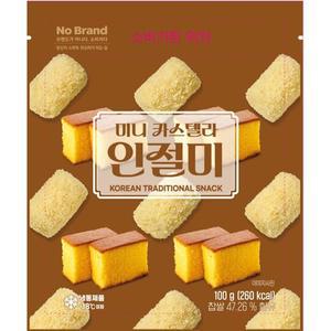 노브랜드 미니카스텔라인절미 100g