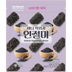 노브랜드 미니흑임자인절미 100g