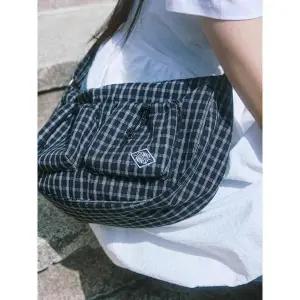 [원더플레이스](광주신세계)[꼬모니노즈] 여성 [CN]CHECK 2POCKET HOBO BAG [3COLOR]