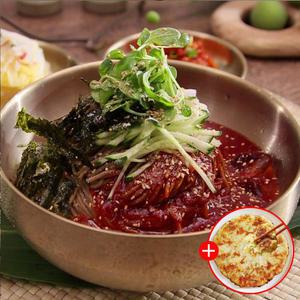 동해막국수 4인분 (물2팩+비빔2팩)+녹두전 1팩