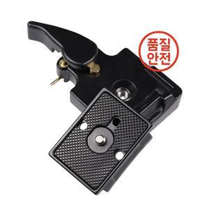 책상 바이스Manfrotto 200PL-14 카메라 삼각대용 323 퀵 릴리스 플레이트 클램프 어댑터