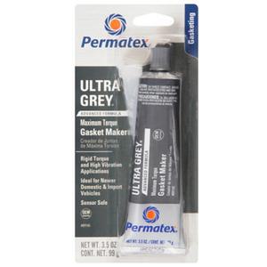 퍼마텍스 가스켓 본드 고열 고온 고열 차량 보일러 실리콘 마후라 그레이 89145 Ultra Grey Gasket Maker