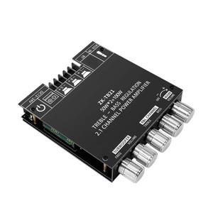 ZK TB21 2.1 채널 BT5.0 디지털 전력 증폭기 모듈 단락 보호