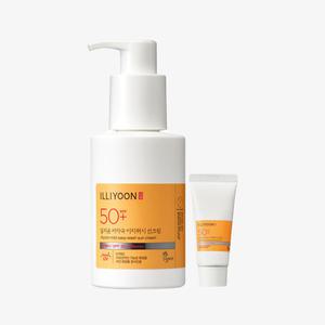 일리윤 저자극 이지워시 선크림 150ml 1개 + 30ml 1개