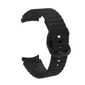 호환품 삼성 워치 7, 5 프로용 정품 실리콘 밴드, 갤럭시 클래식용 FE 스포츠 팔찌, 44mm, 스트랩