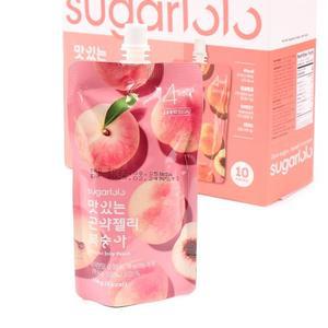 슈가로로 곤약젤리 복숭아 150g(1타 10개입) 26.10.09어른 디저트 간식 고급 휴대용 맛있는 식사