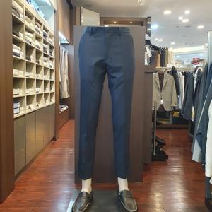 란찌강북점 베이직 냉감 스판 밴딩 일자핏 네이비 팬츠 LATA255G1