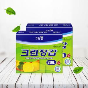 크린장갑 200매+200매 총 2개