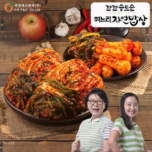 [깐깐 송도순]포기김치5kg+총각김치3kg