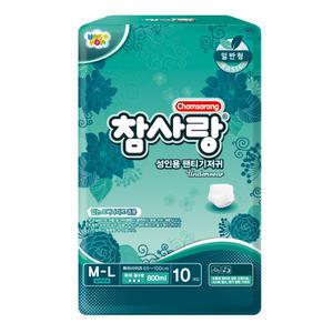 (팬티)일반형중형10px8팩 성인용기저귀 요실금
