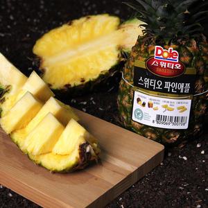 돌(Dole) 스위티오 골드파인애플 12kg(8~10수) 중소과