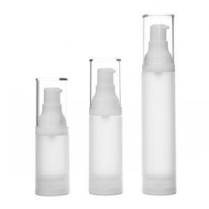 [허브스프레이]에어리스 반투명PP 진공에센스20ml,30ml,50ml/에센스용기/플라스틱용기/화장품공병