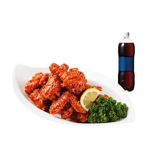 (치킨마루) 양념치킨+콜라500ml