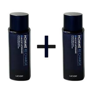 라끄베르 옴므 리차지 마일드 셋 애프터쉐이브 스킨 2개 토너 185ml