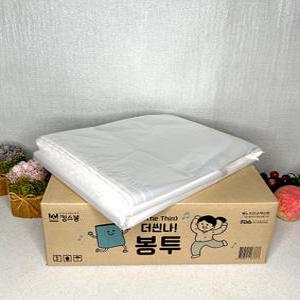 비닐봉투 투명 평판 대형 쓰레기 재활용 분리수거 다용도 포장 90X110cm 300매