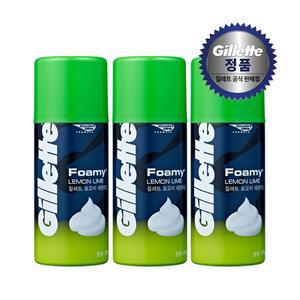 [질레트][P&G] 질레트 포오미 레몬라임 쉐이빙 폼 175g 3개