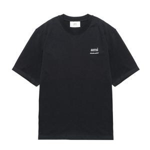 미니 로고 반팔 티셔츠 블랙 UTS024-726-001