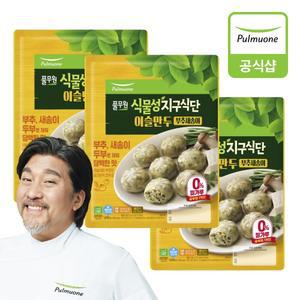 풀무원 지구식단이슬만두 부추새송이 (1.02kg) 3개