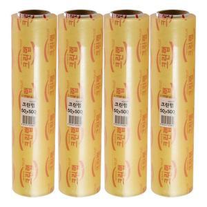 [크린랩]포장랩 업소용 비닐랩 대용량 50X500 4개 1박스