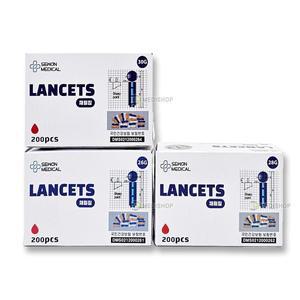 [기타]세원양행 일회용 수동란셋 26G 28G 30G  200pcs 란셋 채혈침 채혈 사혈침 압출바늘